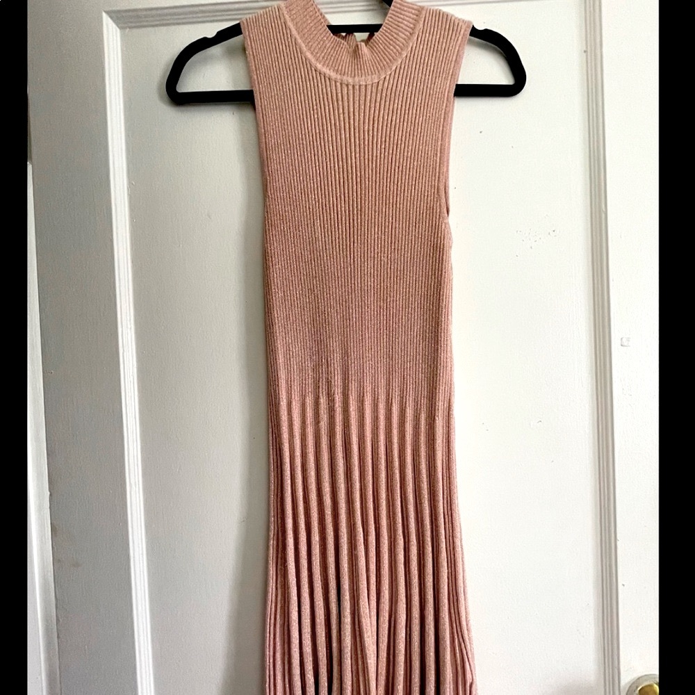 Glitter pink dress